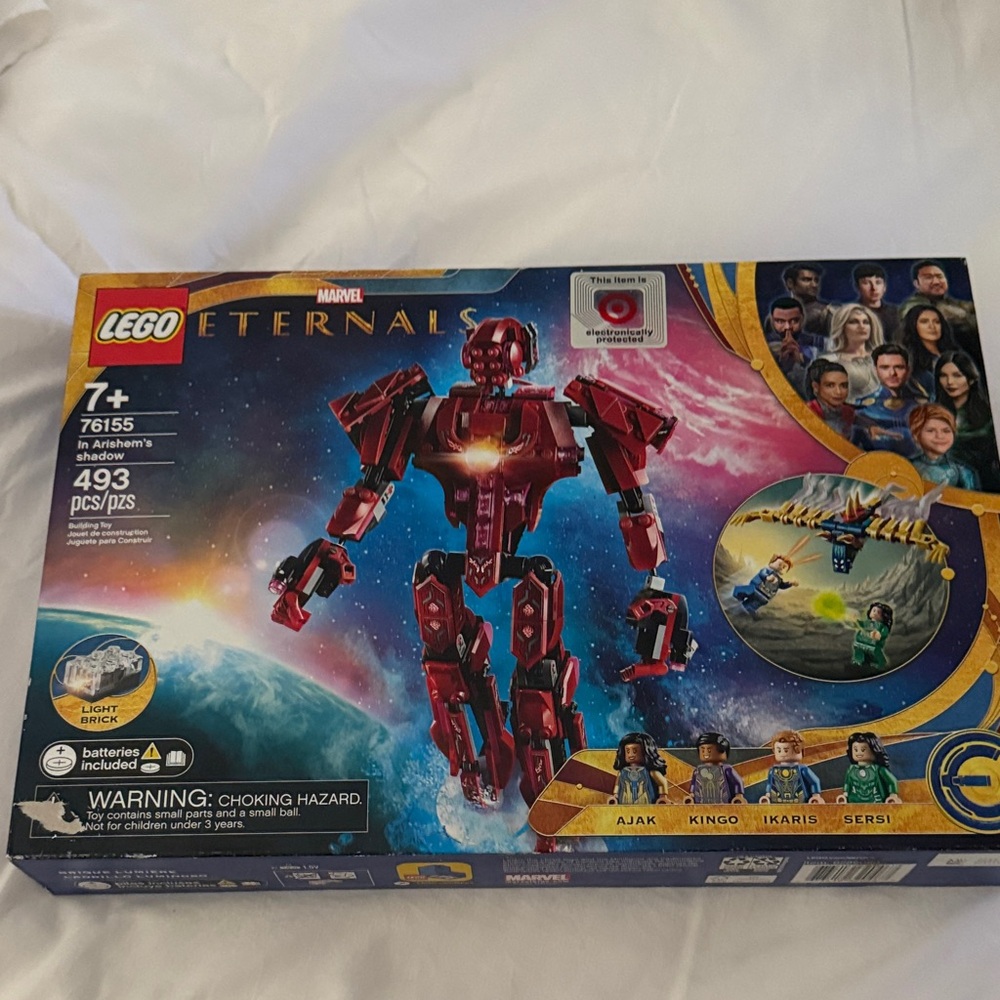 LEGO Eternals Arishem's Shadow Red and Black Set